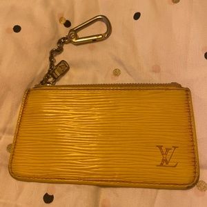 Louis Vuitton cardholder keychain